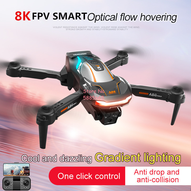 Photography Lighting Beginners - 8K航空写真撮影 オプティカルフローポジショニング FPV RCドローン 4CH カラフル照明