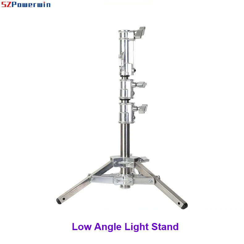 Photography Lighting For Food - 写真撮影用ローアングルライトスタンド ジュエリー、食品、ペット、ビデオ撮影用の地面レベル三脚 安定したスポットライトホルダー ミニリグ