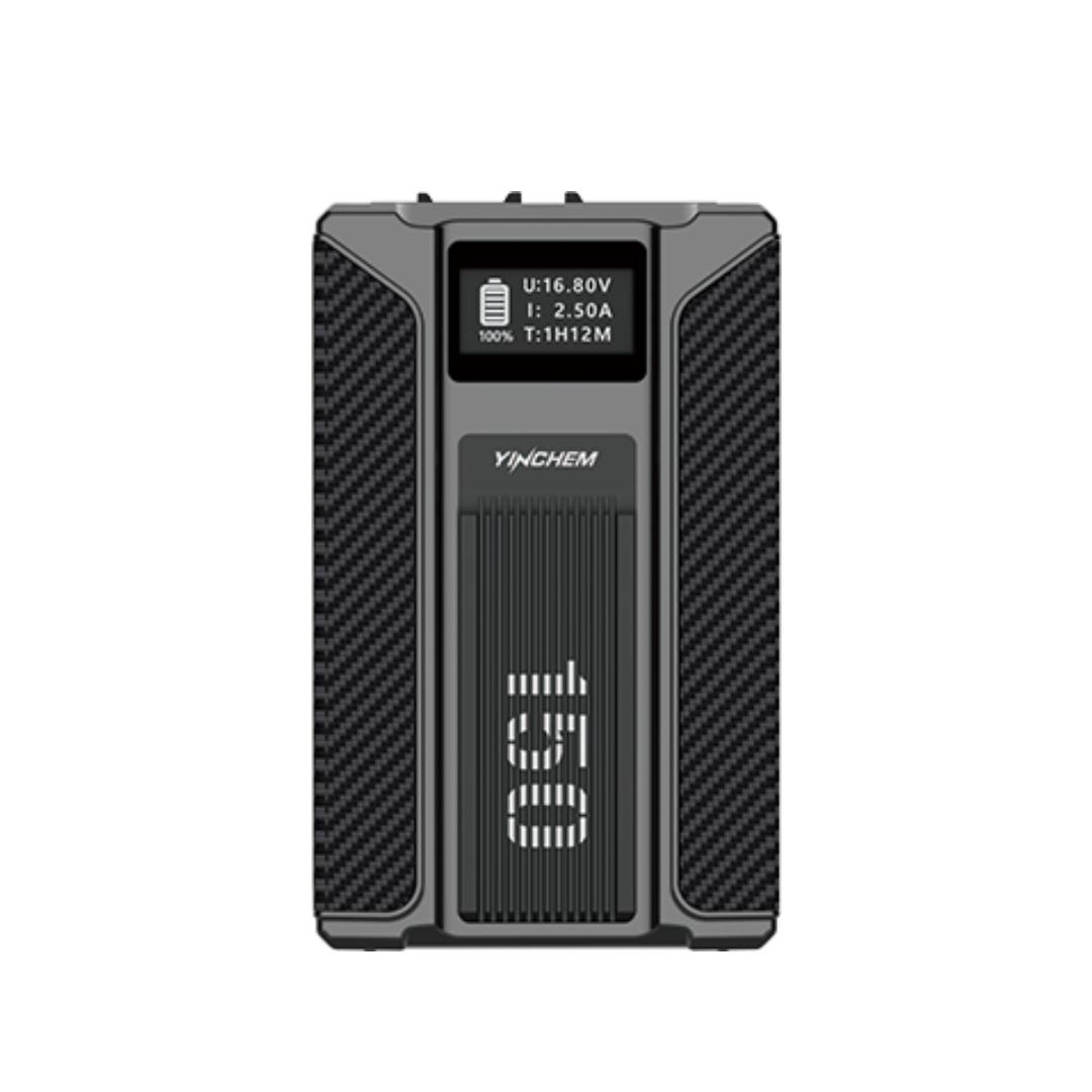 V Mount Battery - 150Wh容量のVマウントバッテリー、D-TAP、USB DC 8.4V、12V、Type-C 100W出力付き、放送用モニター、カメラ、ビデオライト用