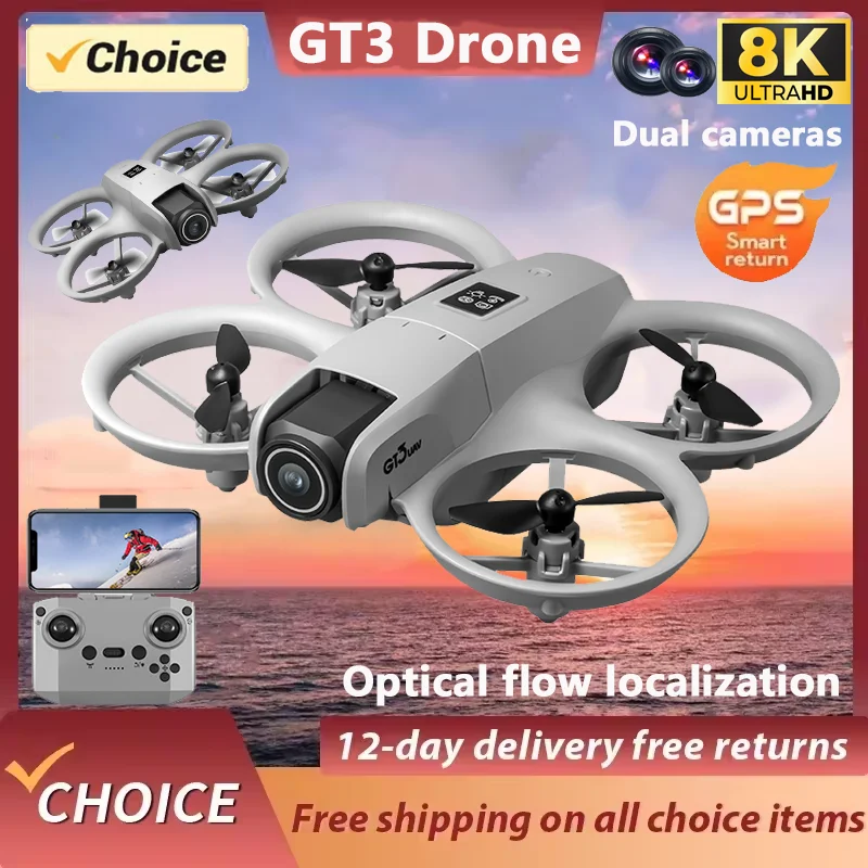 Photography Lighting Beginners - 人気のGT3-mini空撮ドローンHD障害物回避トラバーサーデュアルカメラライトミニ航空機おもちゃ
