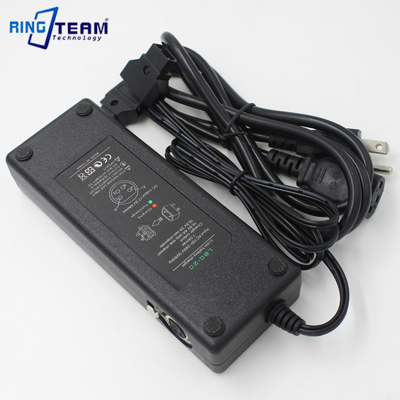 V Mount Battery - バッテリー充電器16.8V 4a,デュアルD-TAP,バッテリーロック/vマウント,ゴールドマウント