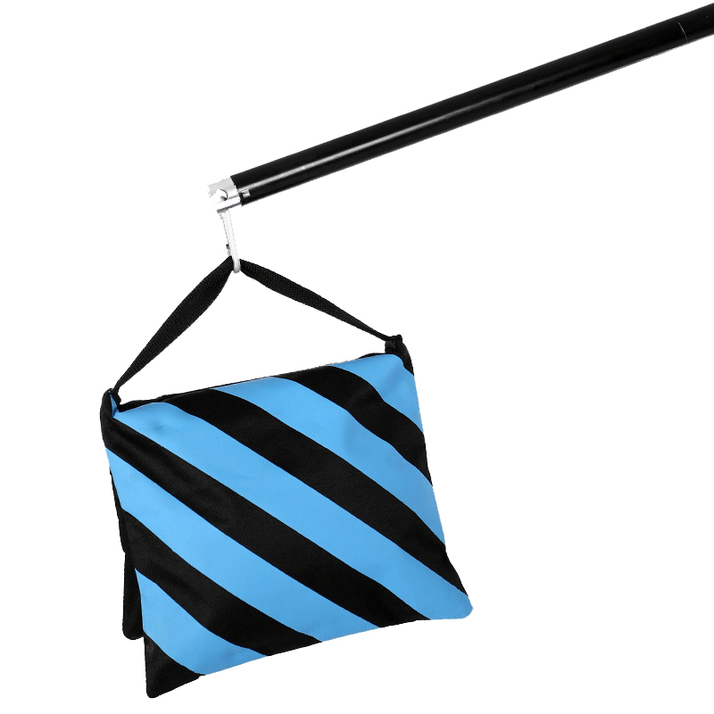 Photography Lighting Weight Bags - 2 個のキャンバスダブルフォトスタジオカウンターバランスウェイトサンドバッグフラッシュライトブームスタンドフレーム三脚サンドバッグ最大 5 キロ 50x25 センチメートル