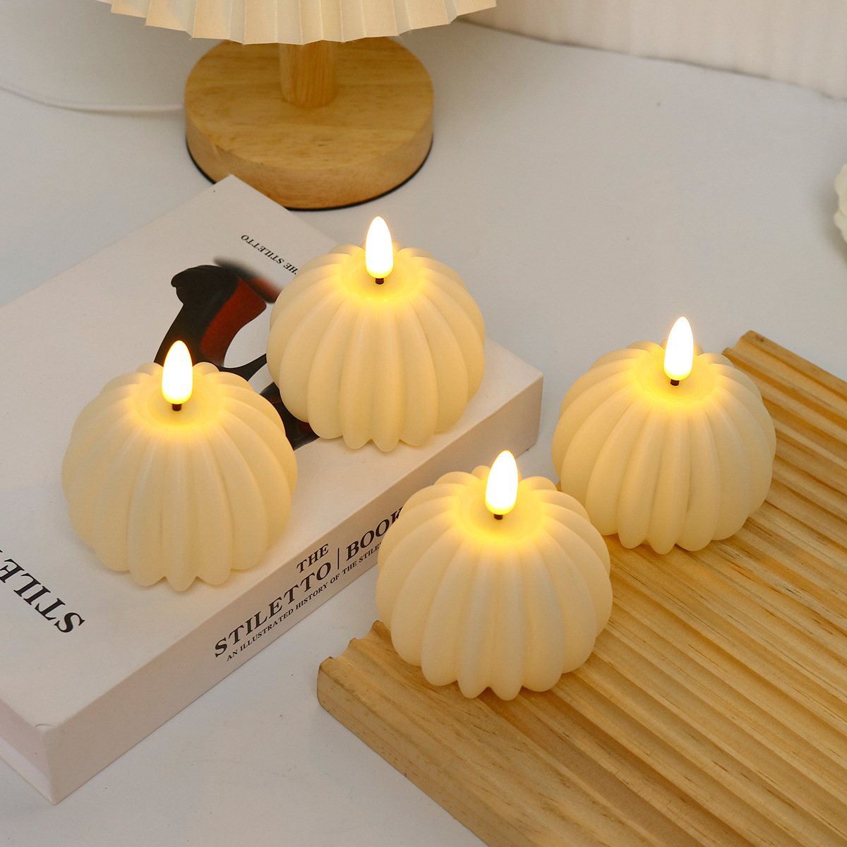LEDキャンドルキューブ 結婚式、誕生日、クリスマスデコレー - Lighting In Photography のレビューと価格