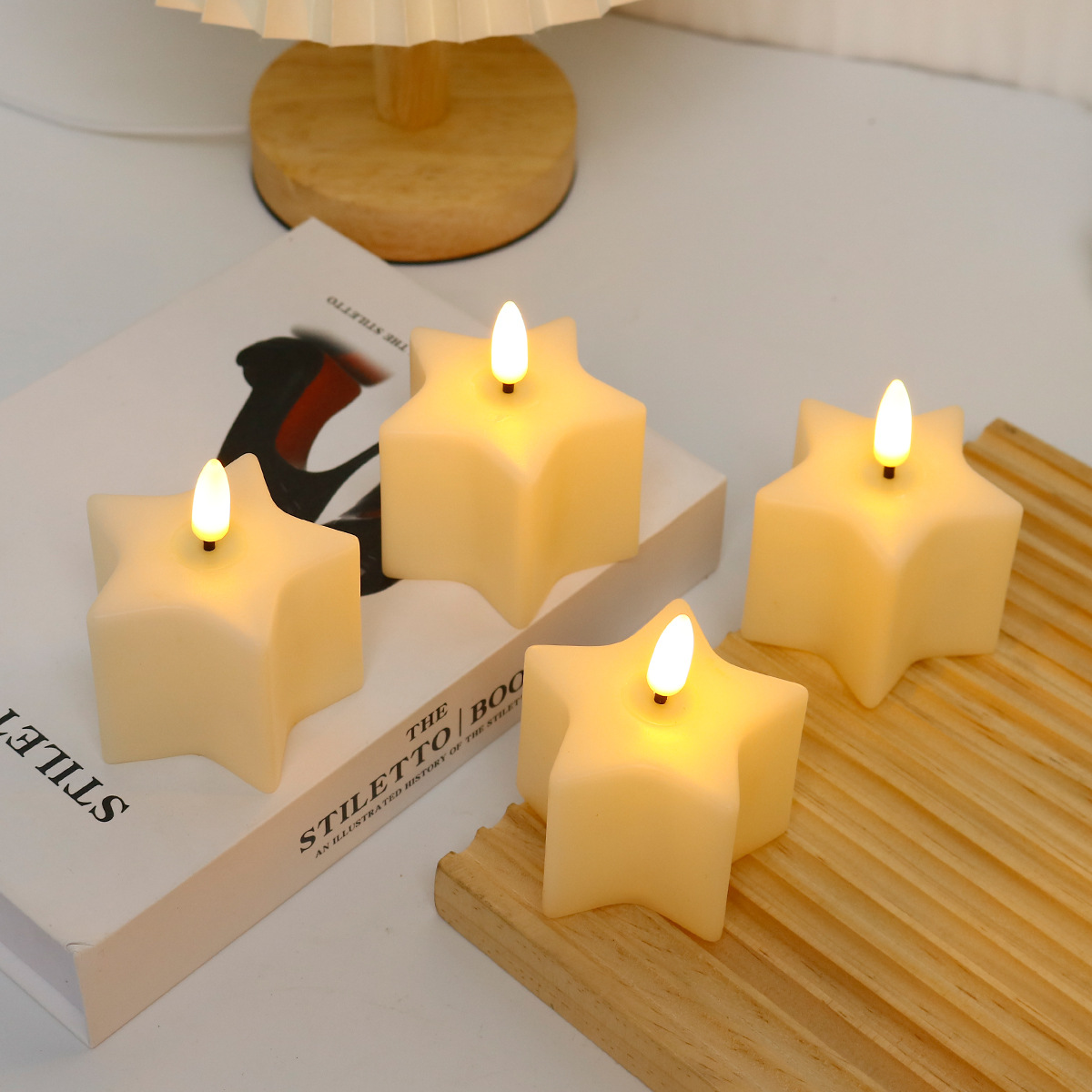 LEDキャンドルキューブ 結婚式、誕生日、クリスマスデコレー - Lighting In Photography のレビューと価格