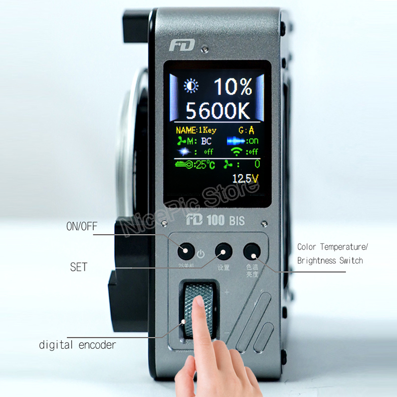 FD FD100BIS 100W COB LEDライト ポー - Photography Lighting For Outdoors のレビューと価格