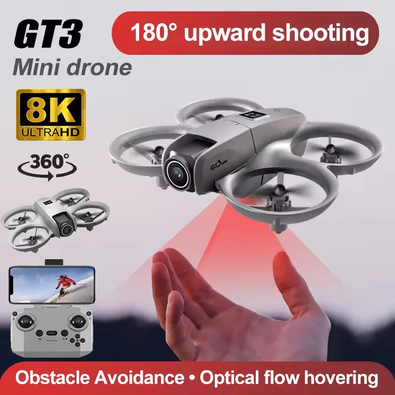 2026 DWI 新型 GT3 ミニ RC ドローン 8K  - Photography Lighting Beginners のレビューと価格