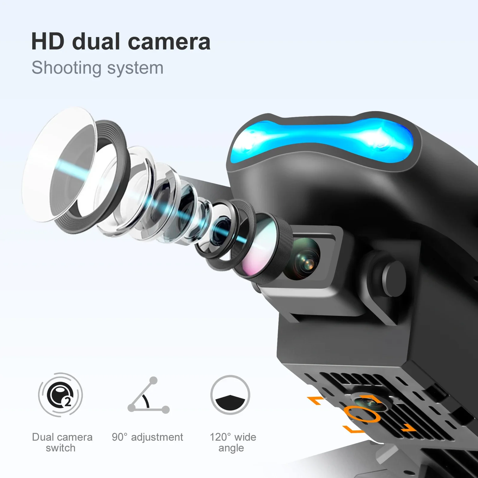 K3 E99PRO ドローン デュアルHDカメラ搭載 - 折 - Photography Lighting Beginners のレビューと価格