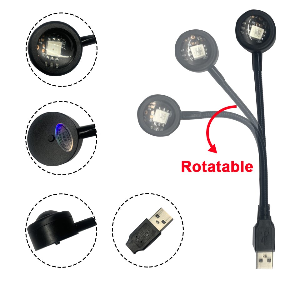カラフルなグラデーションUSBサンセットランプホーム背景装飾 - Photography Lightning のレビューと価格