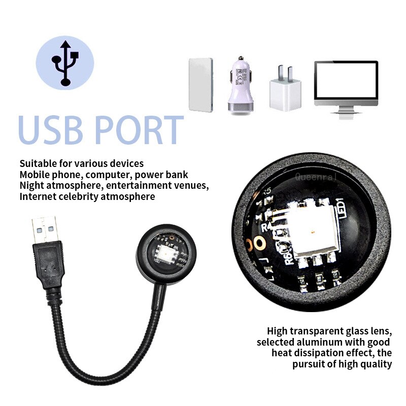 カラフルなグラデーションUSBサンセットランプホーム背景装飾 - Photography Lightning のレビューと価格