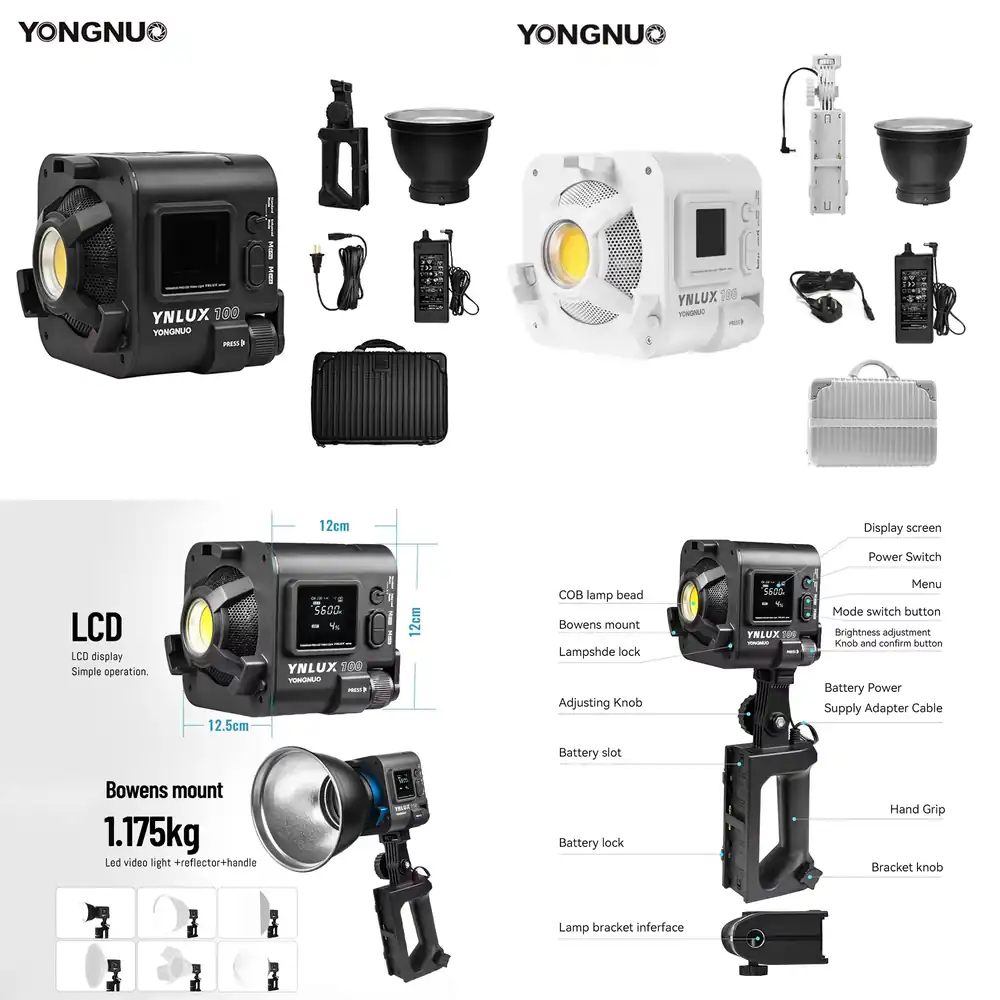 YONGNUO YNLUX100 100W 3200K-56 - Lighting In Photography のレビューと価格