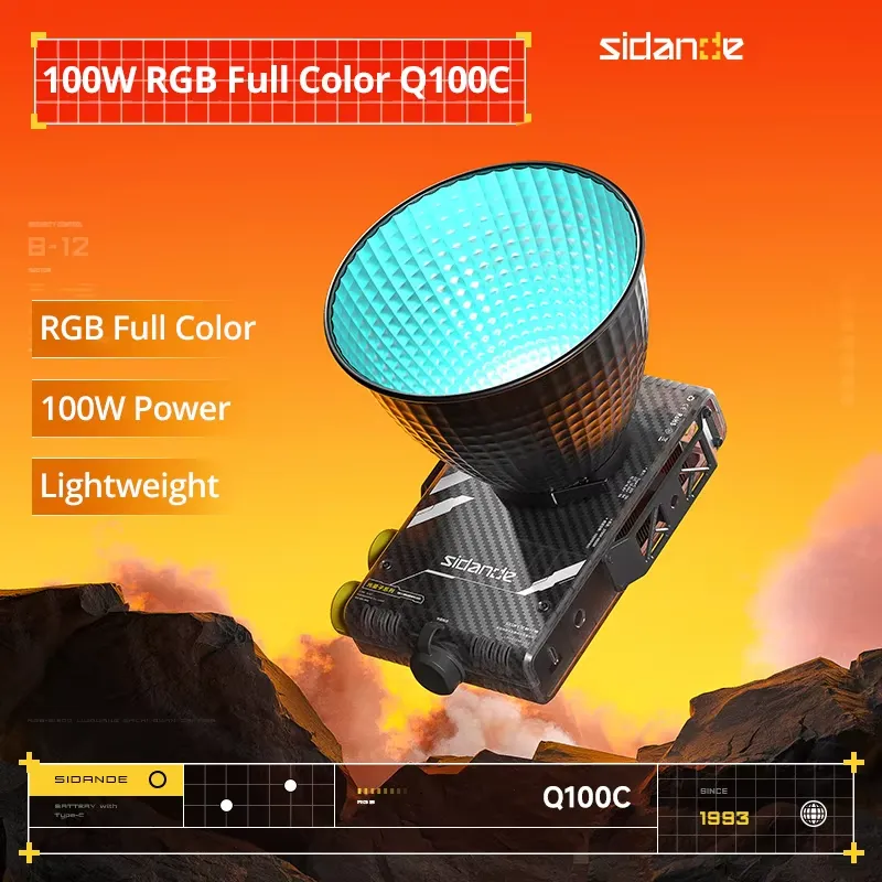 Sidande Q100C Q100Lite 光学100Wハ - Lighting In Photography のレビューと価格