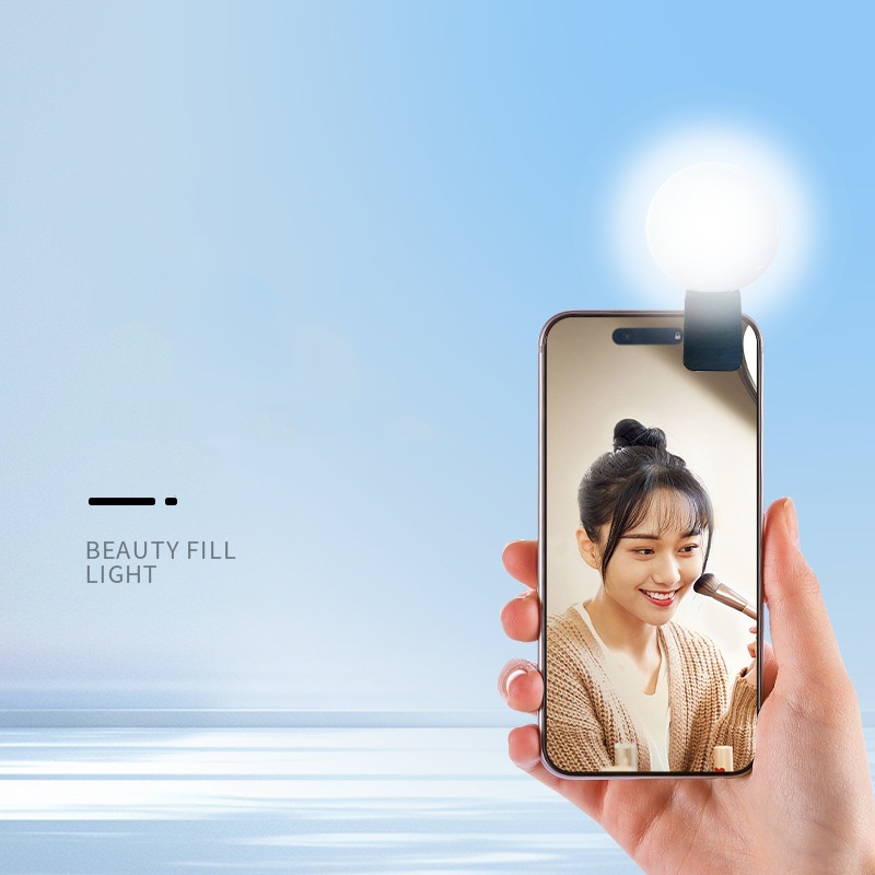 ミニQラウンドセルフィーフィルライト、ポータブルLEDビュー - Photography Lighting Product のレビューと価格