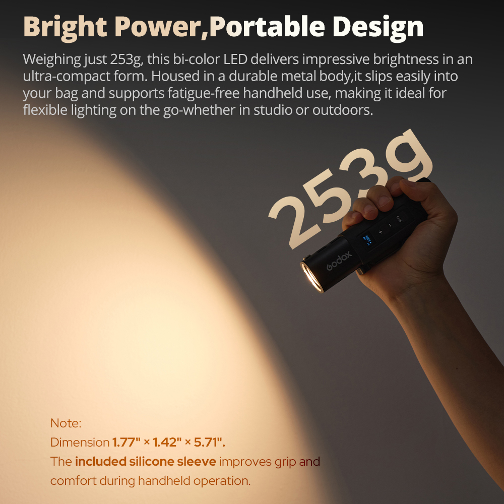Godox バイカラー LED ビデオライト Godox F - Photography Lighting Product のレビューと価格