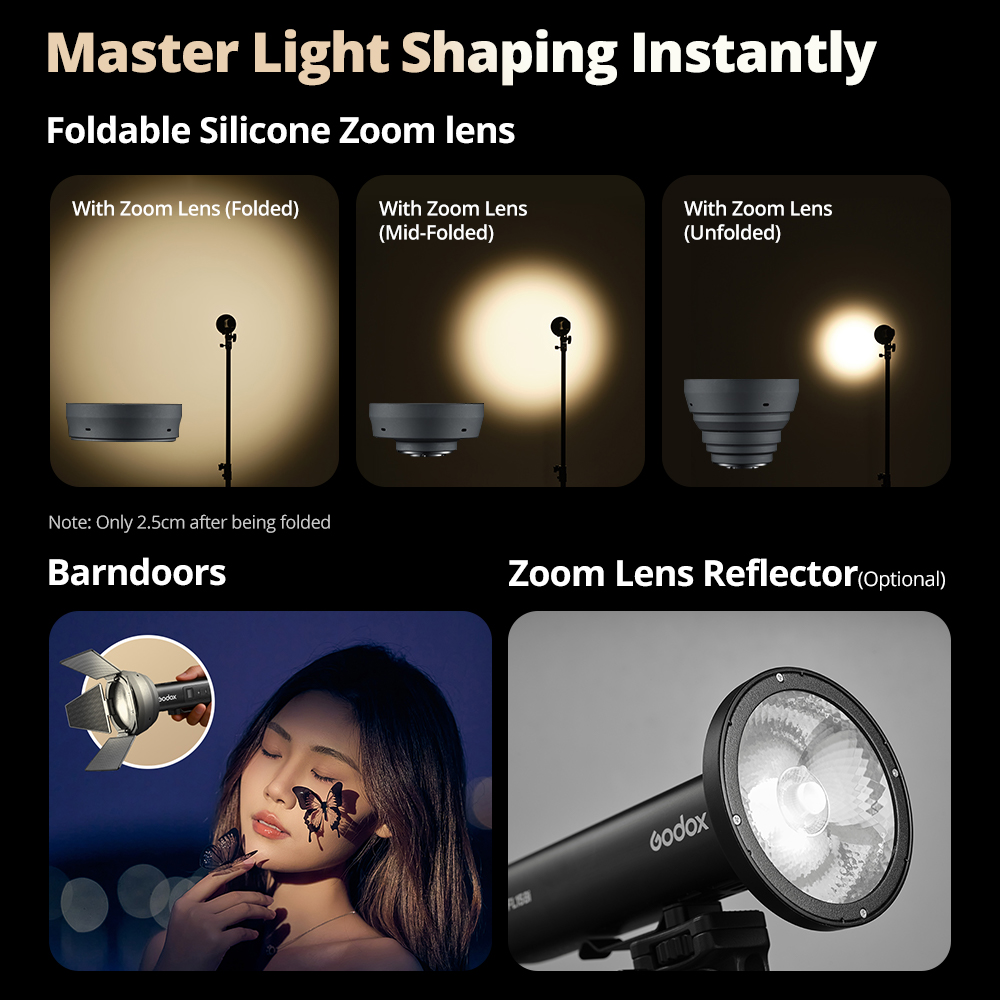 Godox バイカラー LED ビデオライト Godox F - Photography Lighting Product のレビューと価格