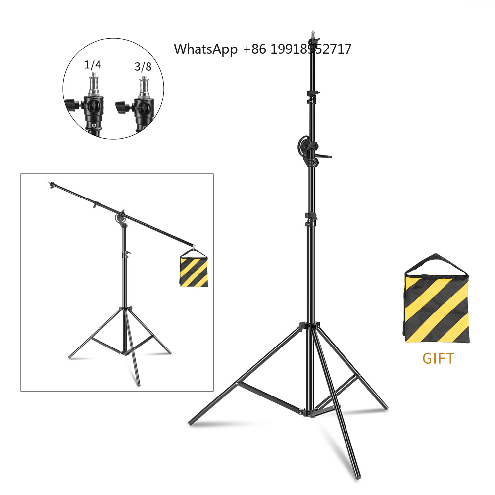 4m/9.1フィート写真スタジオ用メタルライトスタンドクロス - Photography Lighting Weight Bags のレビューと価格