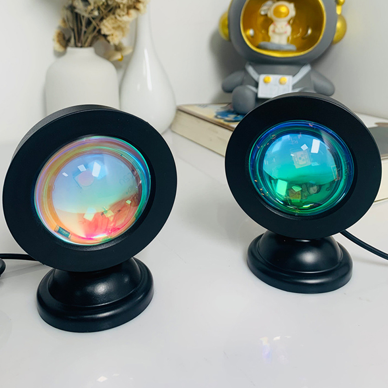 ポータブルLEDサンセットランプ,USB付きランプ,室内装飾 - Photography Lightning のレビューと価格