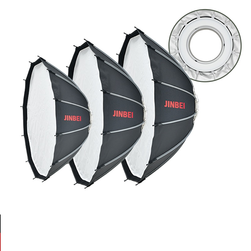 JINBEI 65 クイックオープンパラボリックプライオソフ - Lighting In Photography のレビューと価格