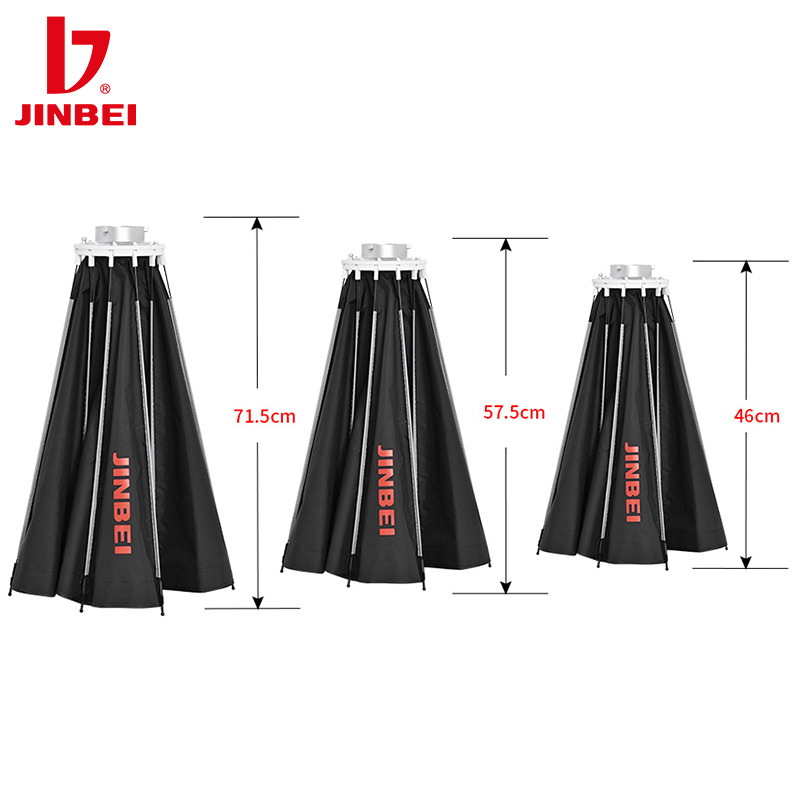JINBEI 65 クイックオープンパラボリックプライオソフ - Lighting In Photography のレビューと価格