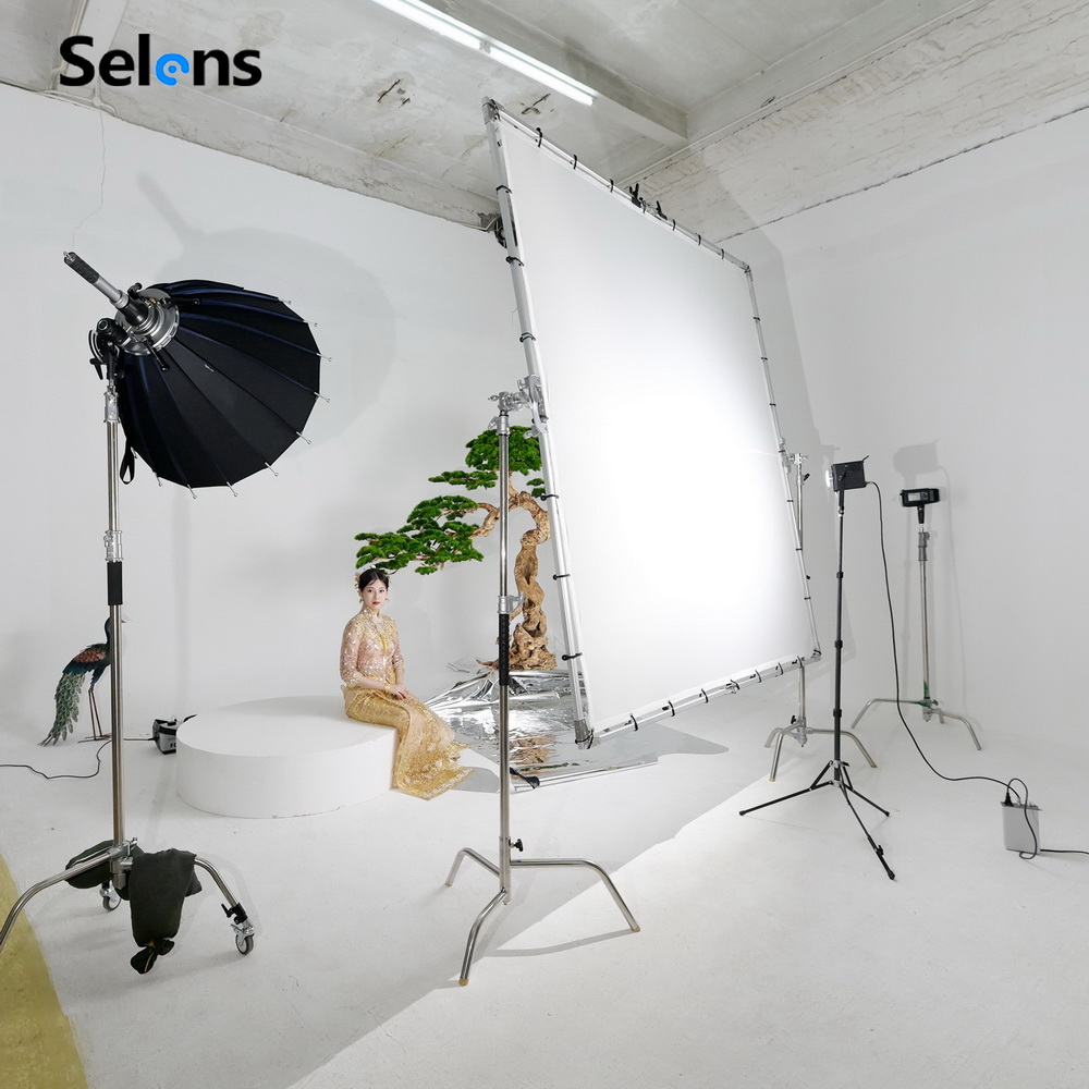 セレンズ折りたたみ式1.5/2/2.4Mソフトライトスクリー - Photography Lighting Product のレビューと価格