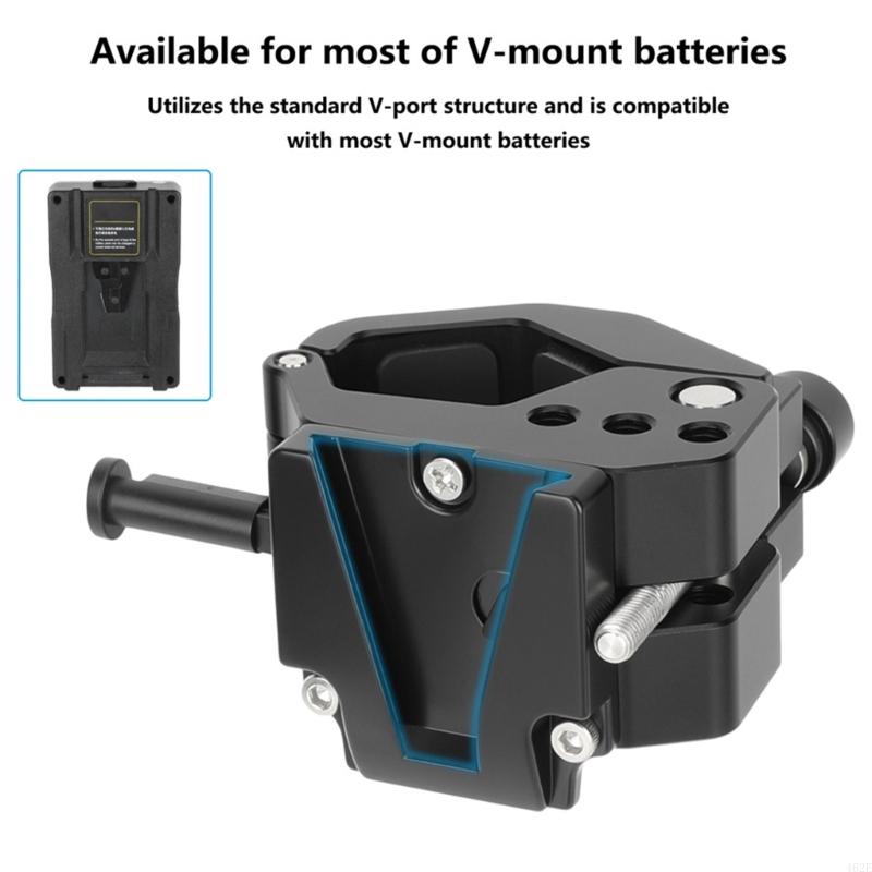 462E アルミロッドクランプ V マウントバッテリークラン - V Mount Battery のレビューと価格
