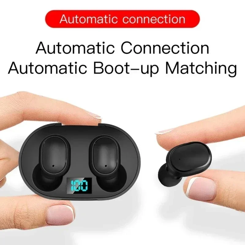 TWS E6S Bluetooth イヤホン ワイヤレス B - Photography Lightning のレビューと価格