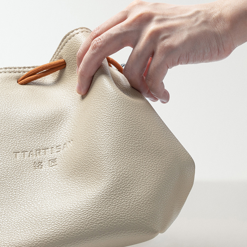 TTARTISAN ベージュの巾着バッグ カメラレンズ用 軽 - Photography Lighting Weight Bags のレビューと価格