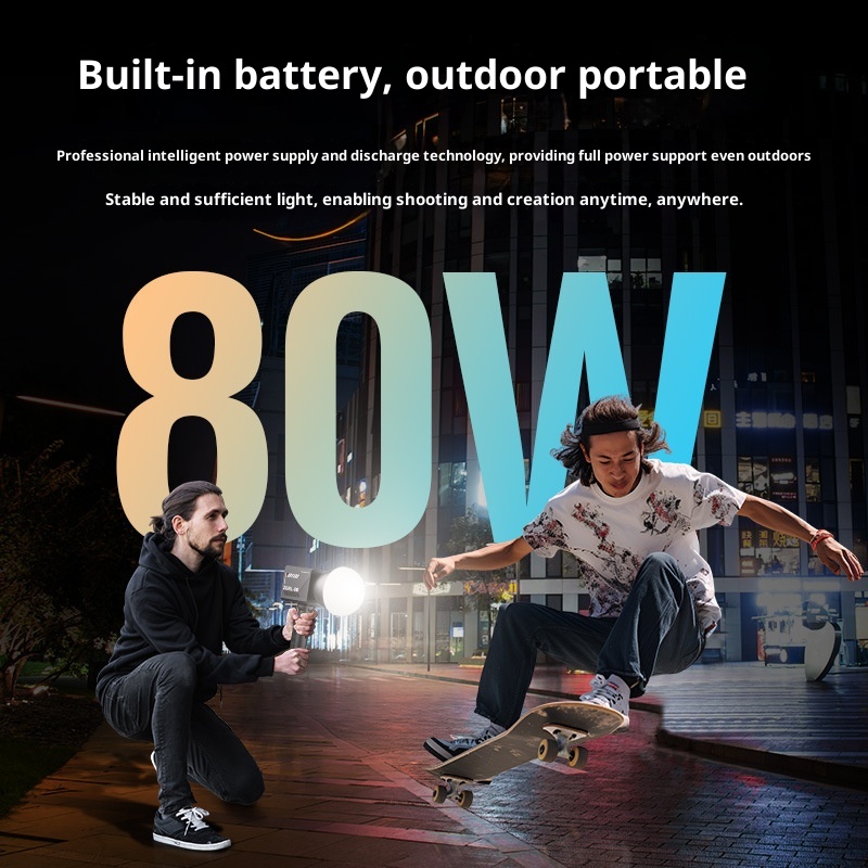 ZGRL80 80W COB LEDビデオライト ハンドヘル - Photography Lighting Product のレビューと価格