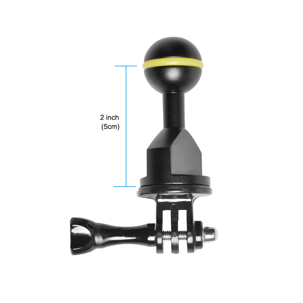 Goproアクセサリ用の必需品ダイビング写真機器デュアルボー - Photography Lighting Essentials のレビューと価格