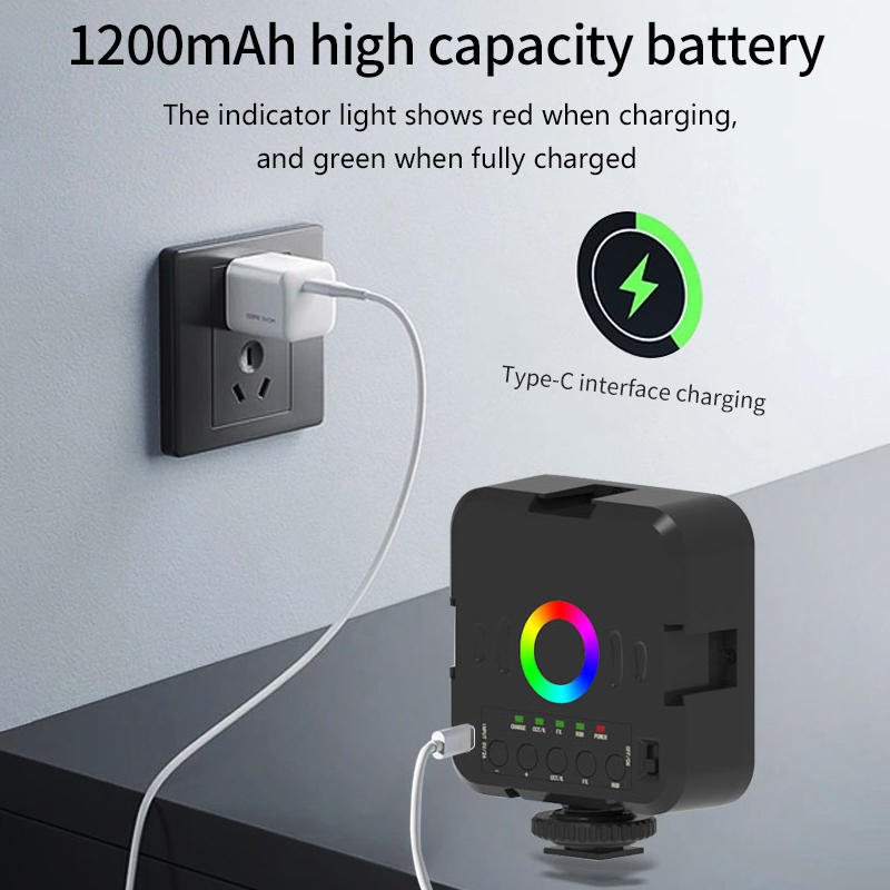 RGBフィルライト ポータブルLED撮影ライト ビデオミニフ - Photography Lighting Product のレビューと価格