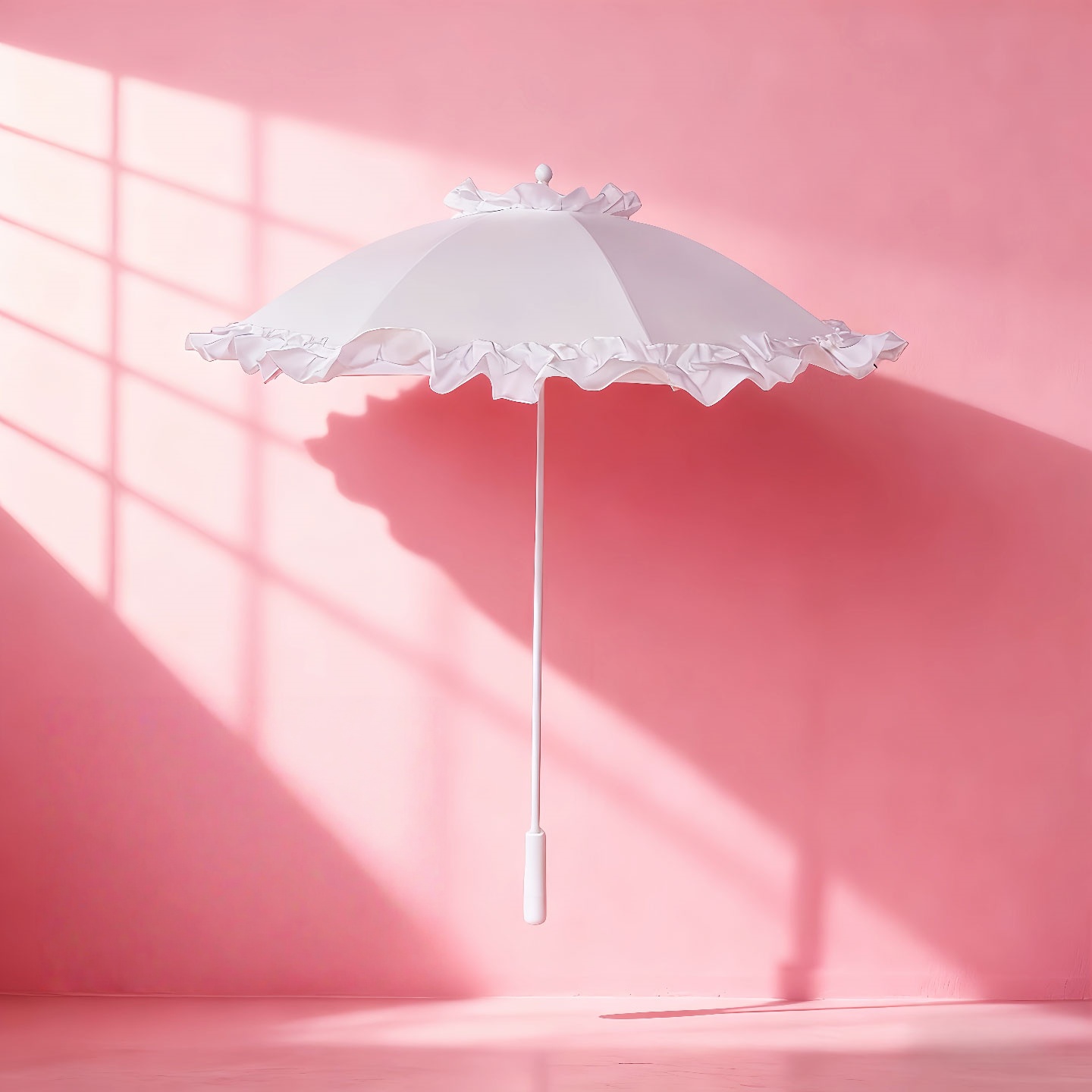 1個入り ストライプ柄ピンク傘 ジェムファン DIY写真撮影 - Diy Photography Lighting Umbrella のレビューと価格