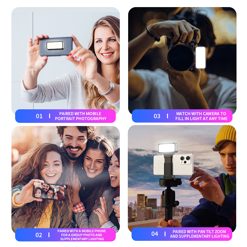 磁気ポータブルミニ Selfie フィルライト調整可能な照明 - Photography Lighting Indoor のレビューと価格
