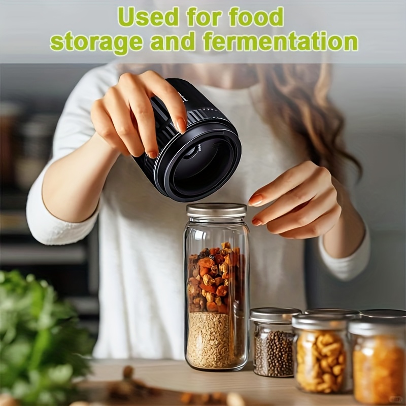 フラッシュセール 電動真空メイソンジャー真空シーリングキット - Photography Lighting For Food のレビューと価格