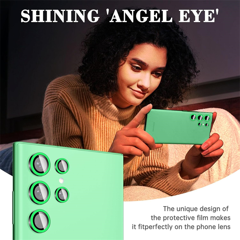 夜光発光メタルリングガラスカメラレンズプロテクター Sams - Photography Lighting Indoor のレビューと価格