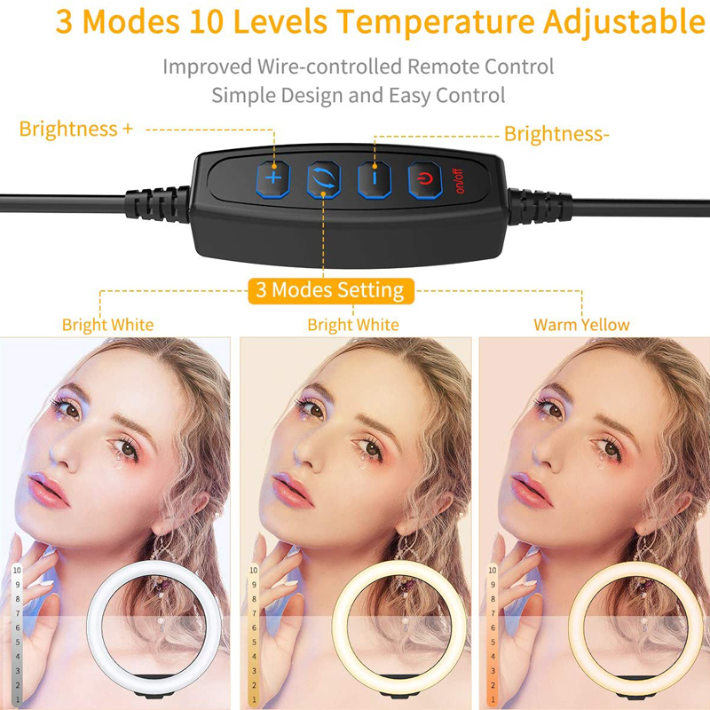 16/26/33cm自撮りリングライト写真撮影用フィルライト - Photography Lighting Product のレビューと価格