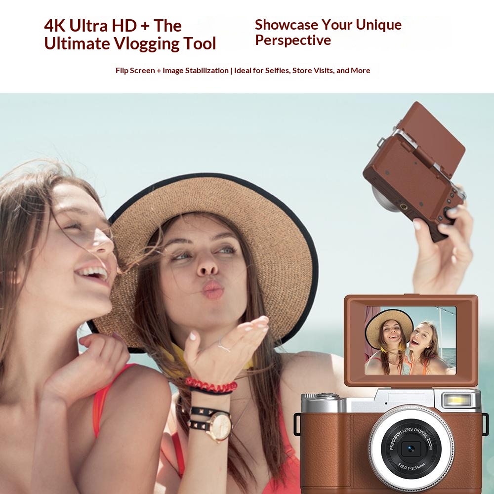 4K 64MPデジタルカメラ、写真撮影用、18倍デジタルズー - Photography Lighting Beginners のレビューと価格