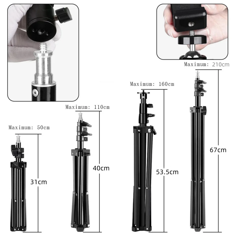 RP01-B ヘビーデューティーメタル合金ライトスタンド 1 - Photography Lighting And Background のレビューと価格