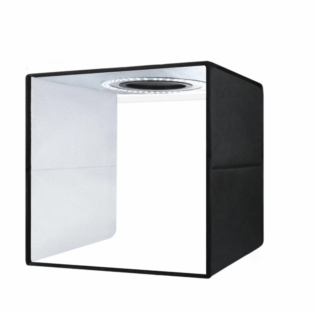 45/65cmスタジオLEDライトボックス折りたたみ式リング - Photography Lighting And Background のレビューと価格